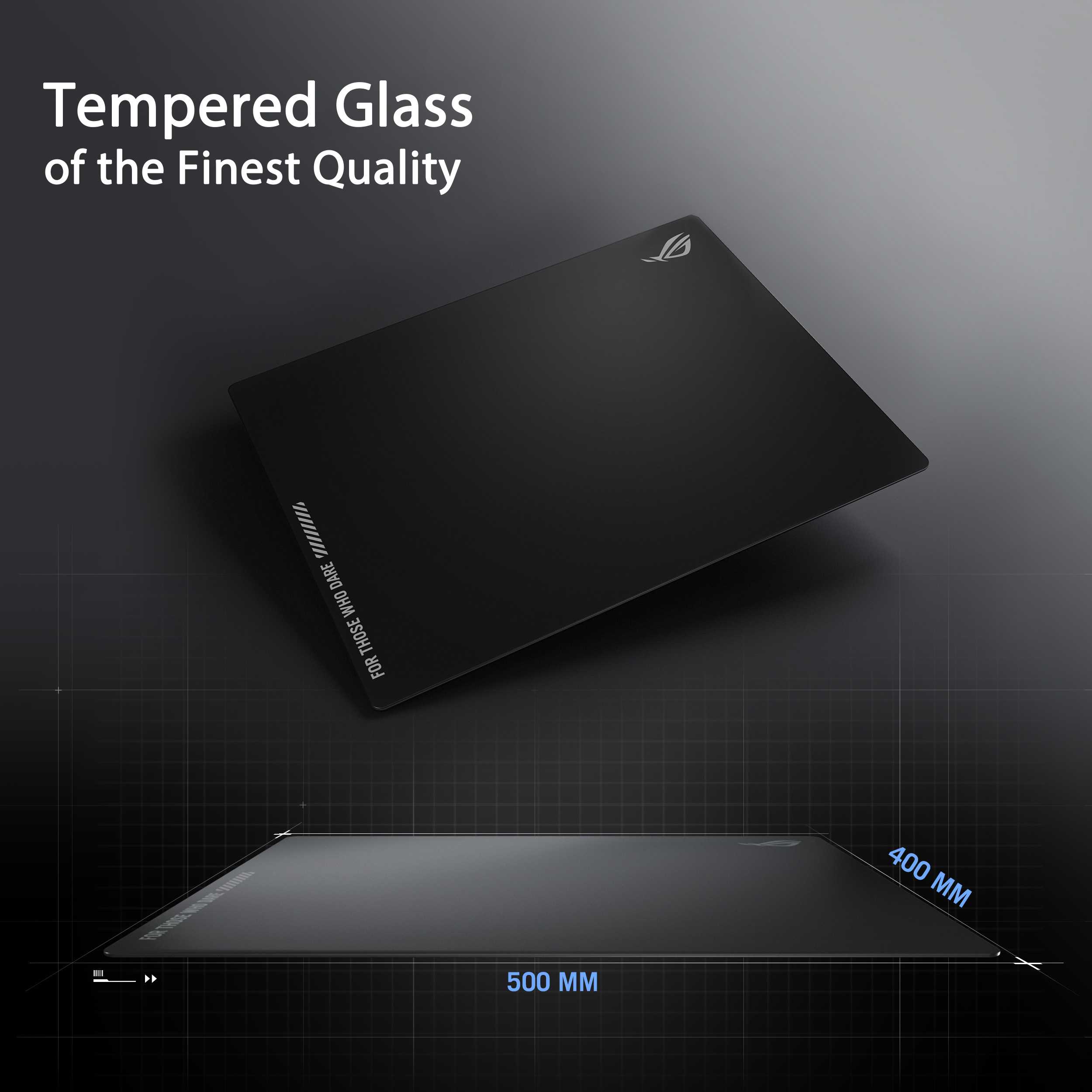 ASUS ROG Moonstone Ace L Gaming Mousepad (Black)
