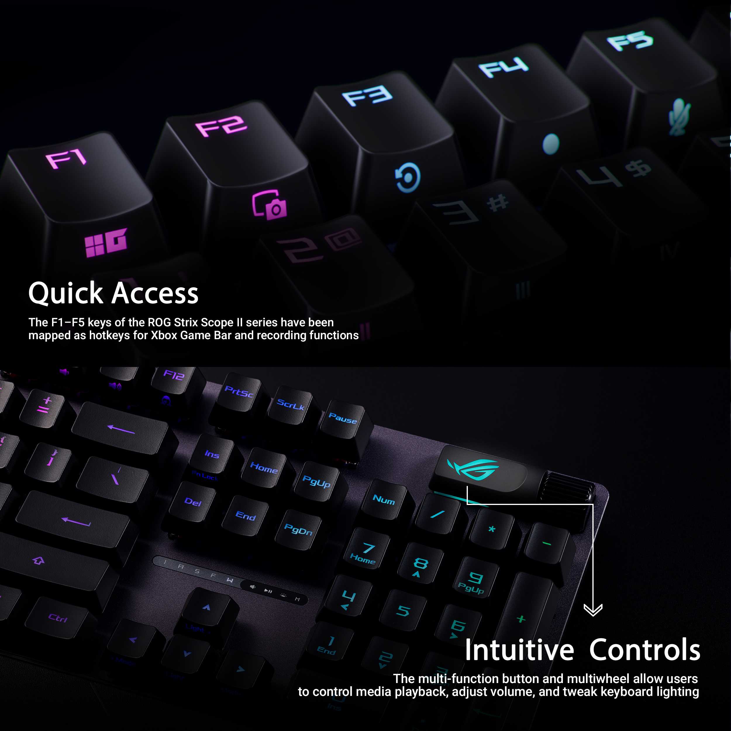 ASUS ROG Strix Scope II RX Gaming Keyboard