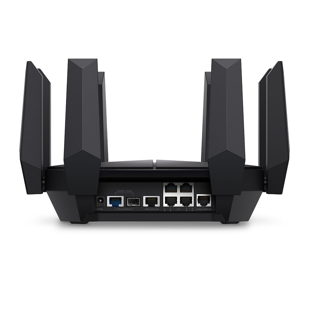 TP-Link Archer AXE300 (AXE16000 Quad-Band 16-Stream Wi-Fi 6E Router with Two 10G Ports)