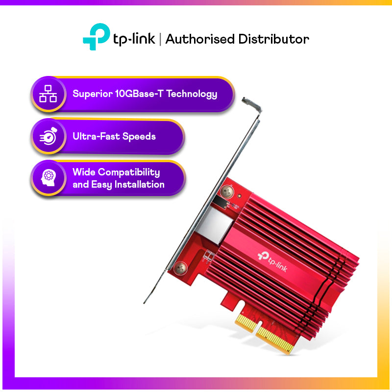 TP-Link 10Gbps LAN Card PCI-E Adapter Network Card TX401