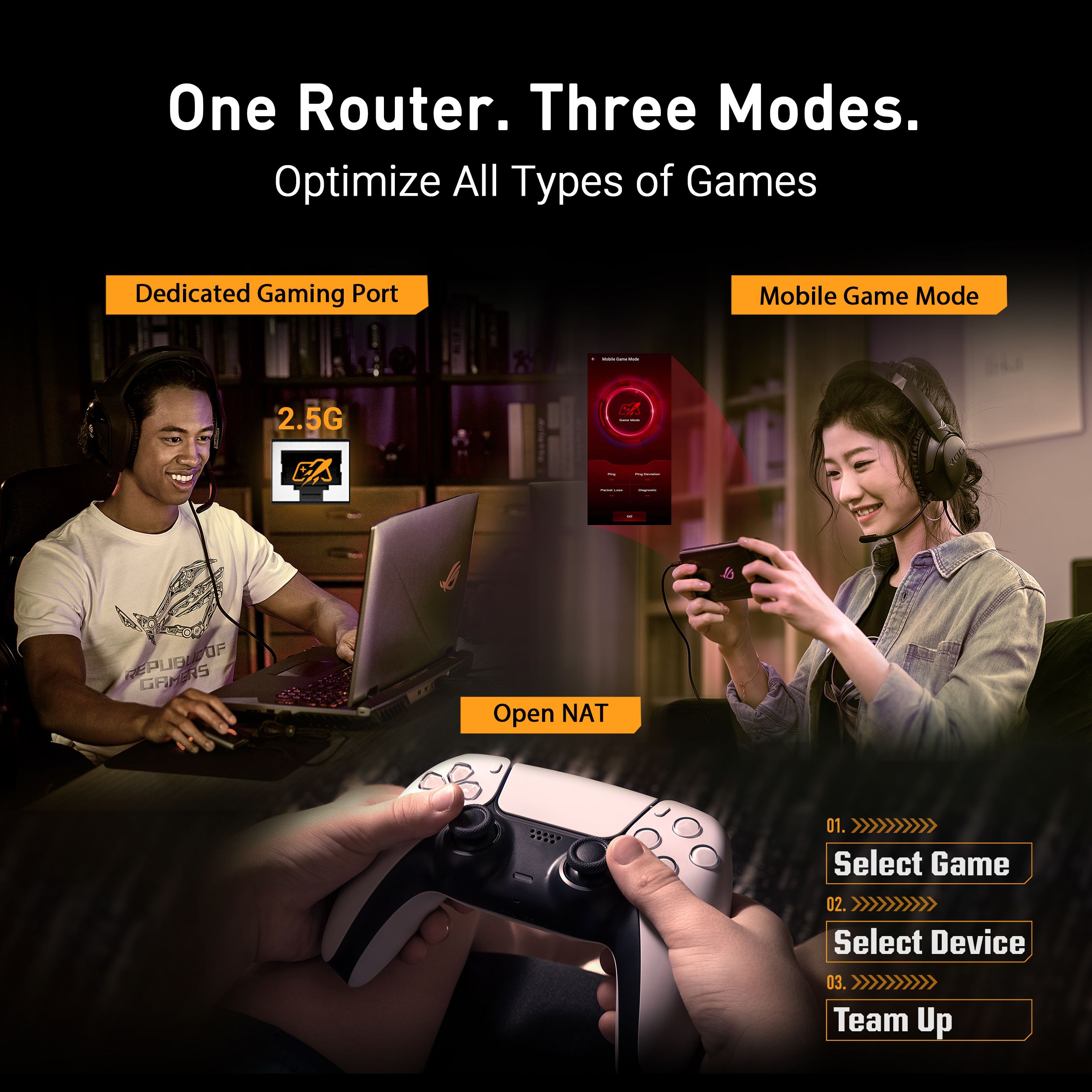 ASUS TUF Gaming BE6500 Wi-Fi 7