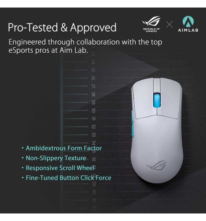 ASUS P713 - ROG Harpe Ace Aim Lab Edition Mouse WL