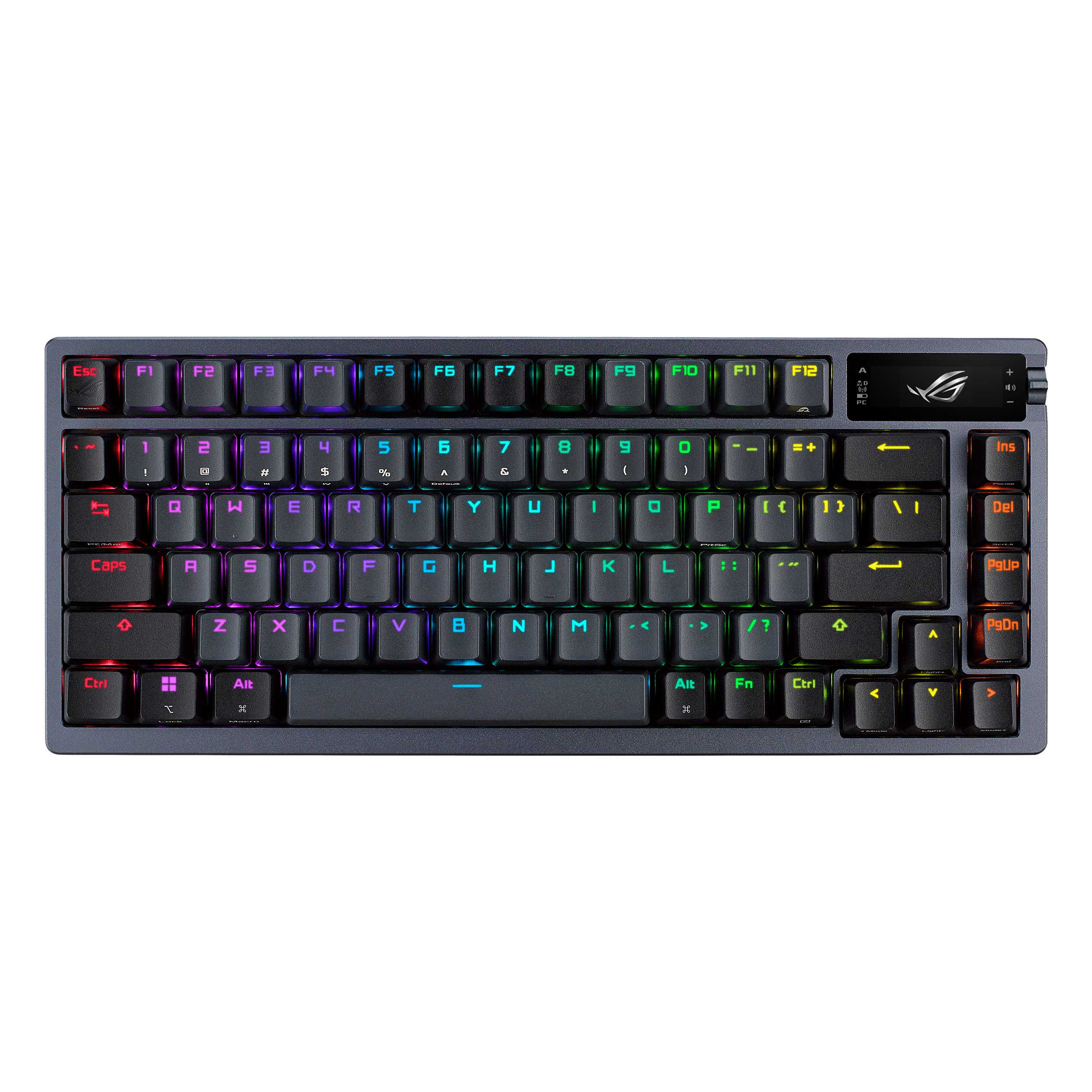 ASUS ROG Azoth gaming keyboard (NX Snow, Gunmetal Grey)