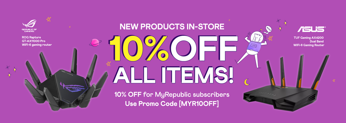 MyRepublic eStore | Routers, Gaming Gadgets, Wearables, & Accessories