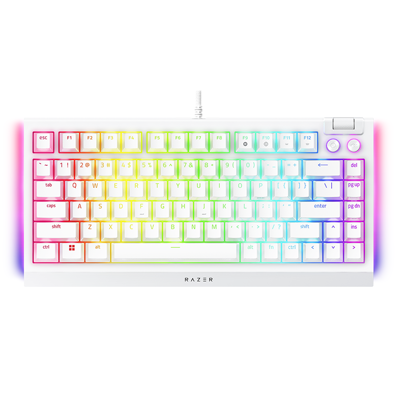 Razer BlackWidow V4 75% - White