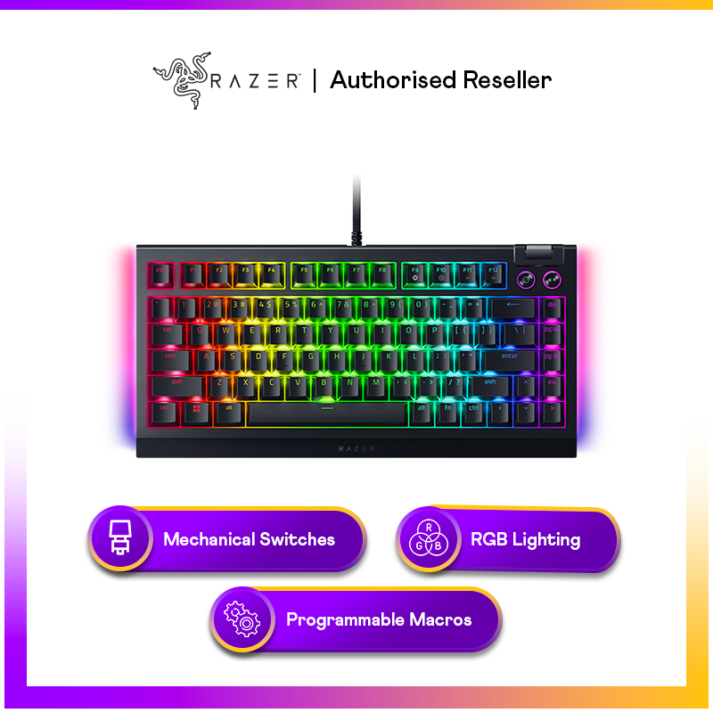 Razer BlackWidow V4 75% - Black