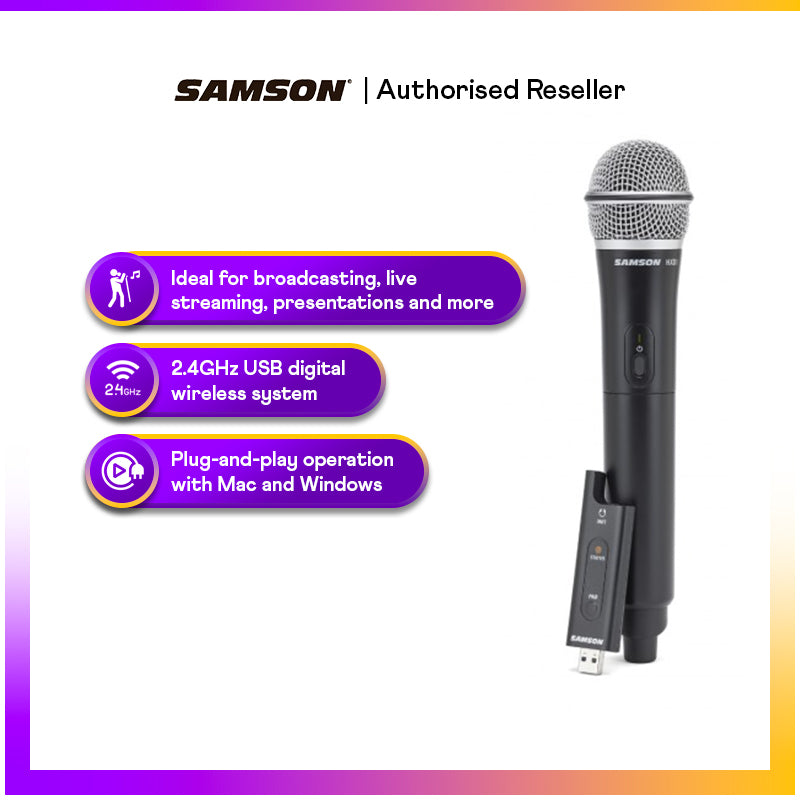 Samson xpd2 usb digital wireless system hot sale