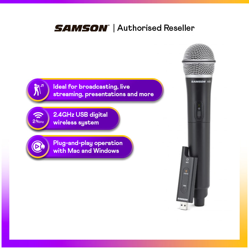 Samson Stage XPD2 Handheld Wireless System
