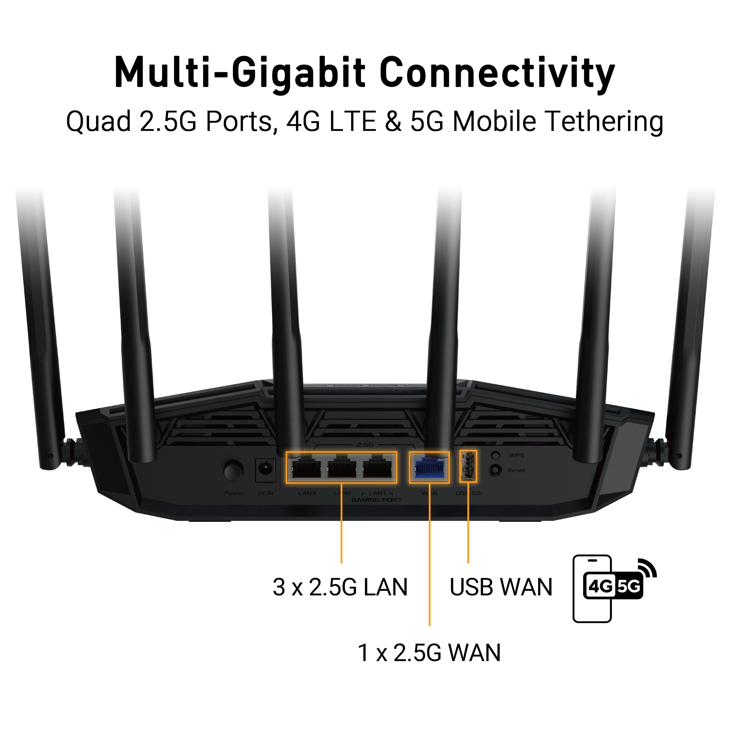 ASUS TUF Gaming BE6500 Wi-Fi 7