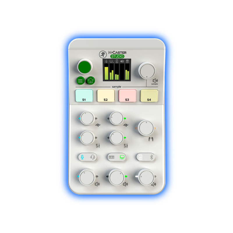 IINVICTOR Soturi Gaming Headset & Mackie M-Caster Studio Live Streaming Mixer (Bundle)
