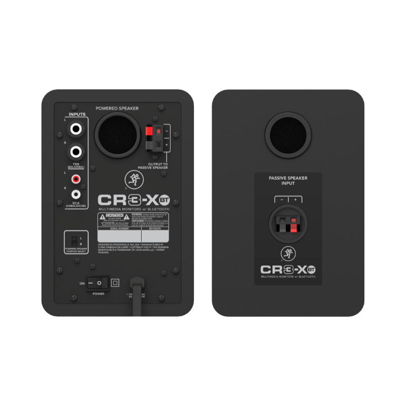 Mackie CR3-XBT 3" Multimedia Monitors with Bluetooth®
