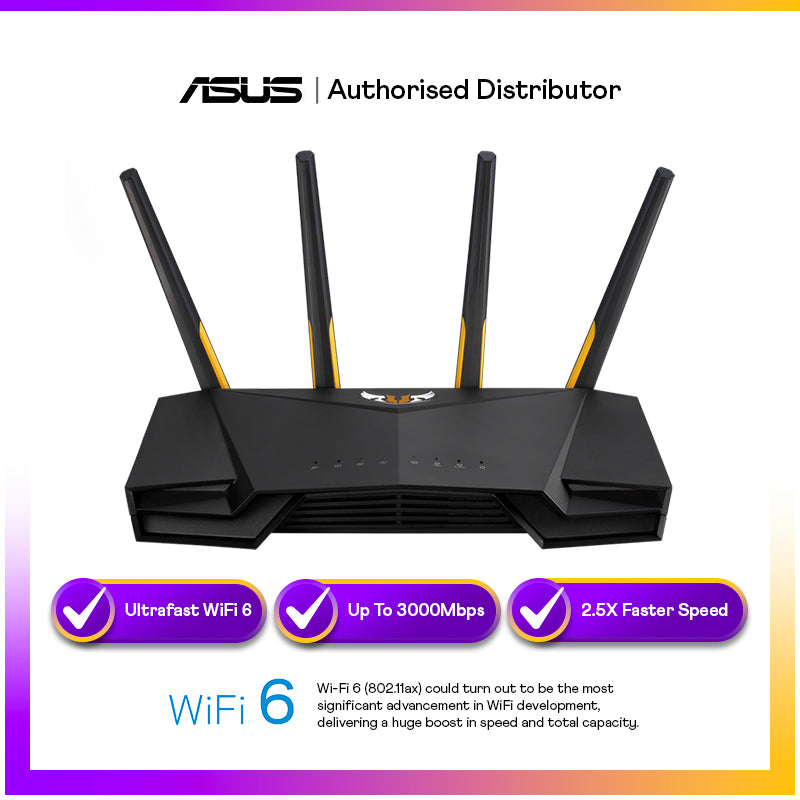 asus gaming wifi6 router
